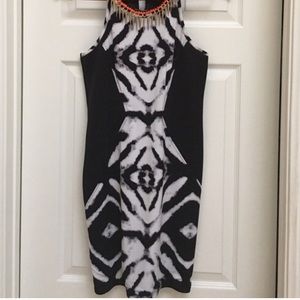 ‼️SALE Bebe black and white dress