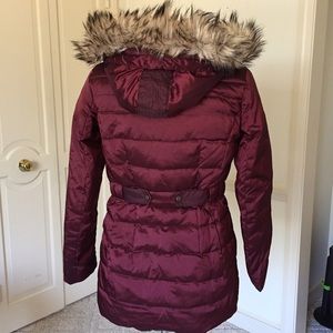 Lands' End Shimmer Parka With Detachable Hood
