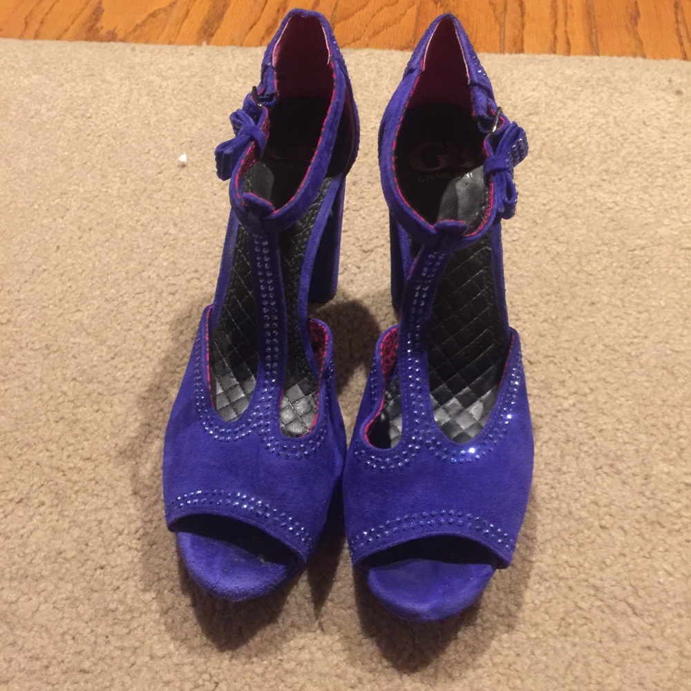 Gianni Bono Blue Heels