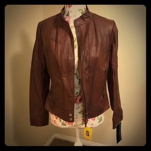 Mahogany Moto jacket NWT