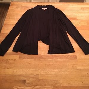 Philosophy Black Cardigan