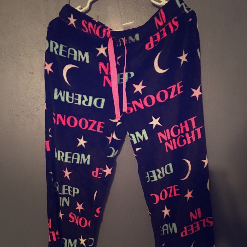 Fuzzy Sleep Pants.