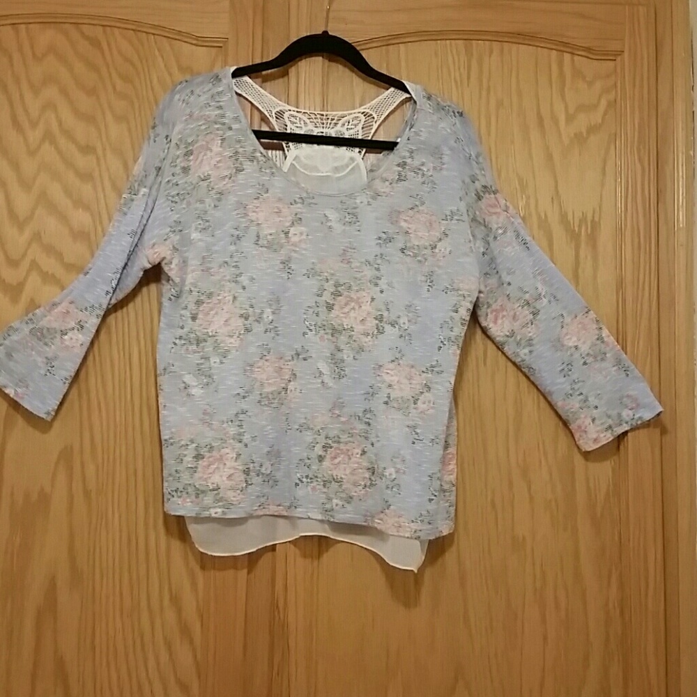 No Boundaries Sheer Back Top