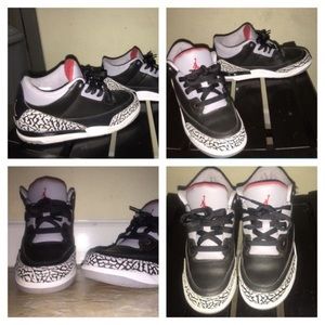 Pair of youth size 3 Jordan's