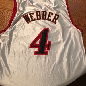 Stitched Chris Webber Jersey