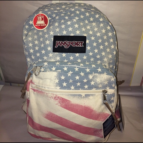 Jansport Bags Jansport American Flag Backpack Poshmark