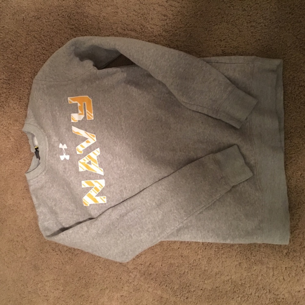 Navy sweater