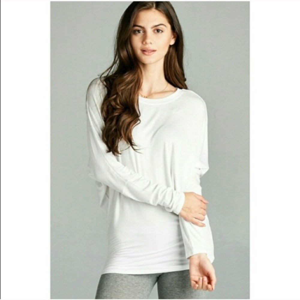 LAST (M) Coral Dolman Top - Picture 3 of 5