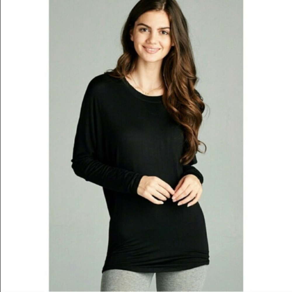 LAST (M) Coral Dolman Top - Picture 4 of 5