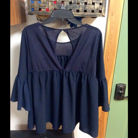 NWOT French Connection boho top - Picture 4 of 4