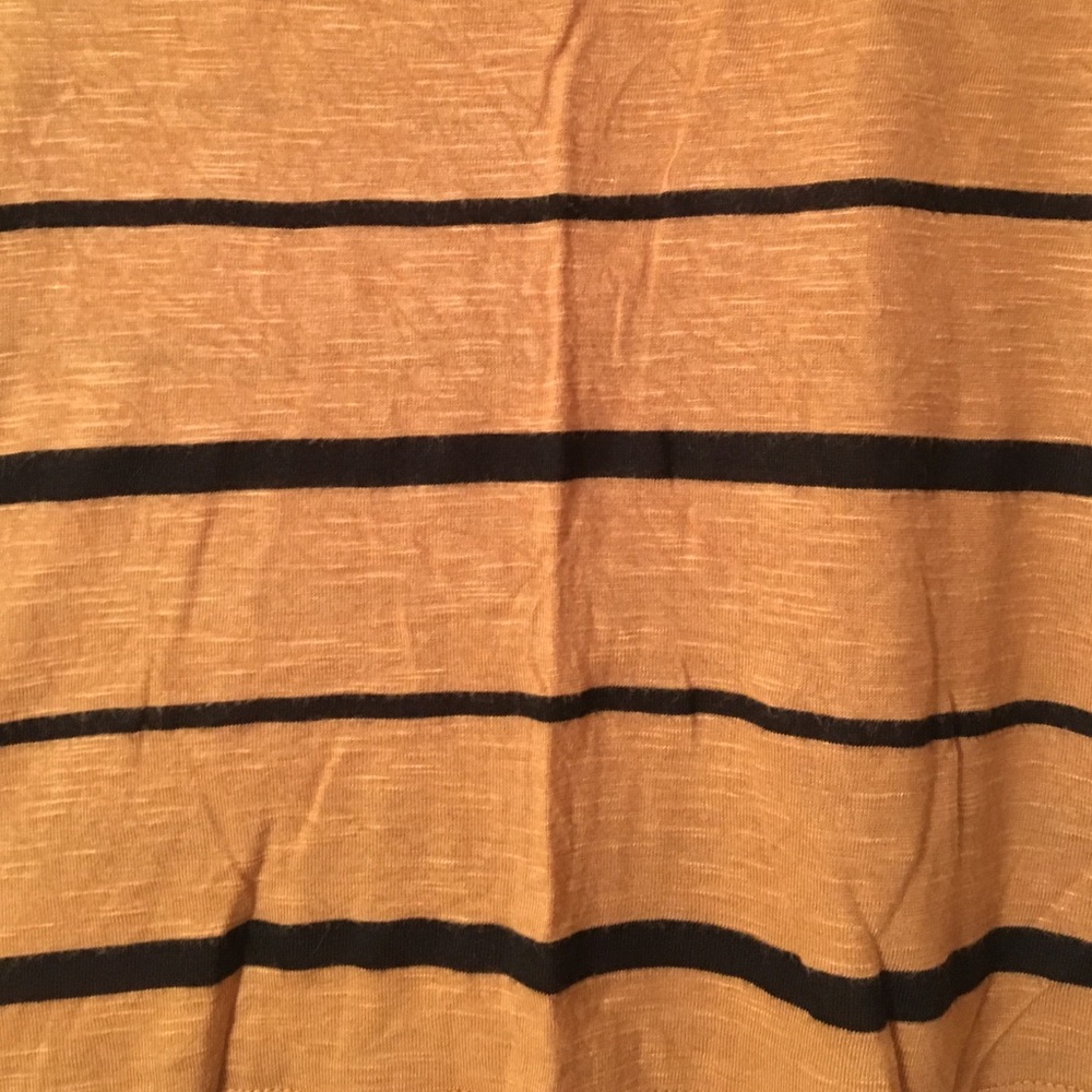 Forever 21 Gold Striped Top - Picture 2 of 2
