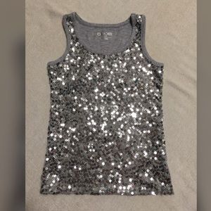 Girl's sequin top