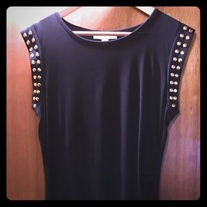 Studded sheath dress