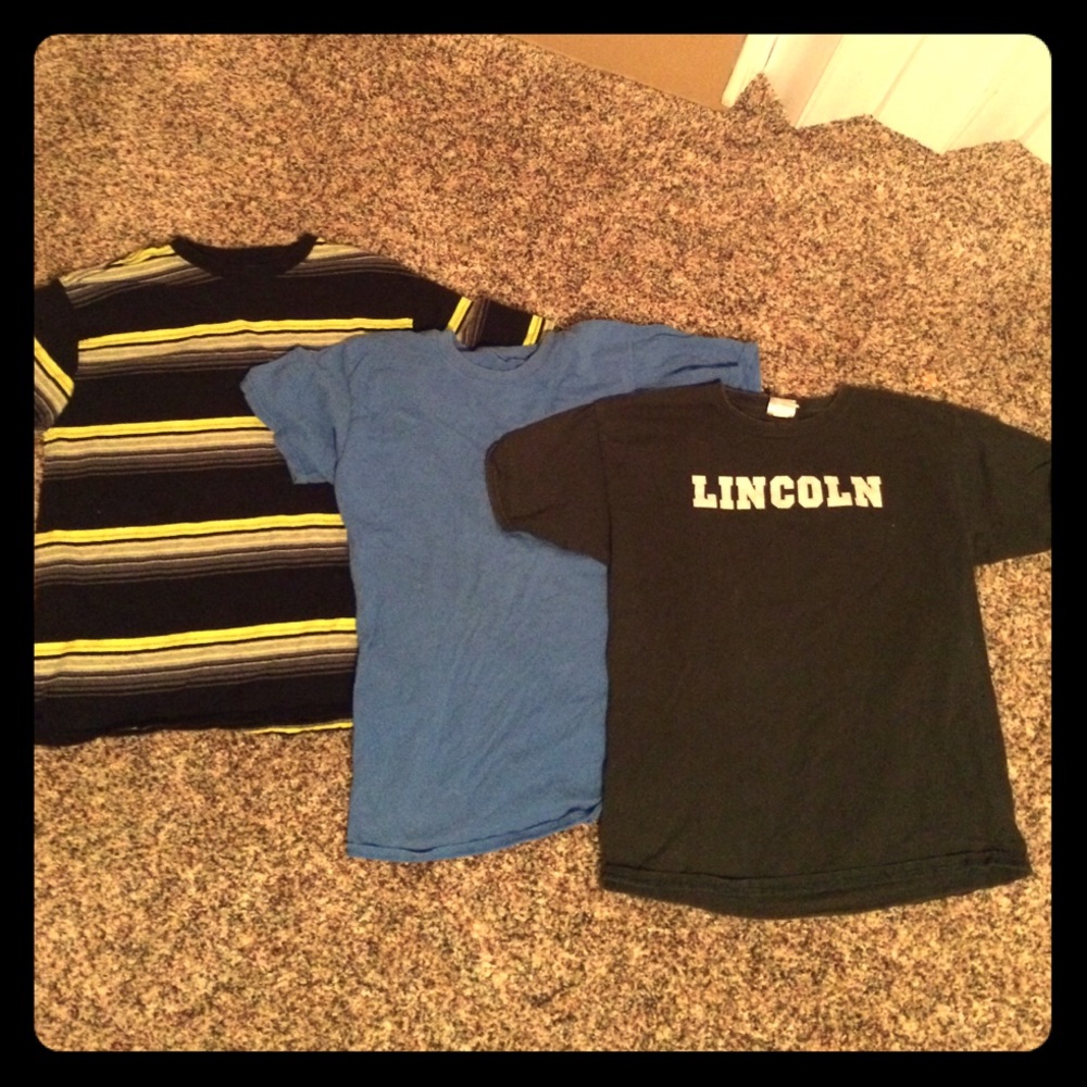 3 youth shirts