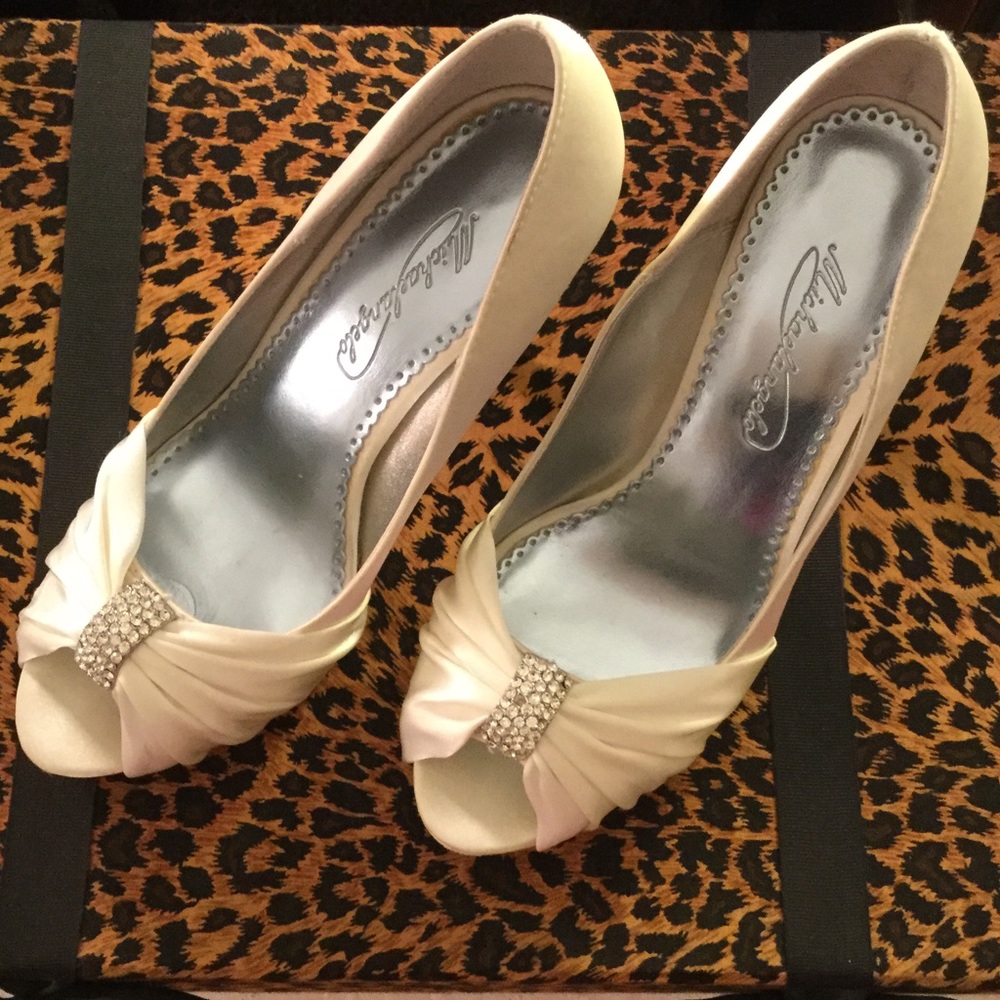 Satin High Heels