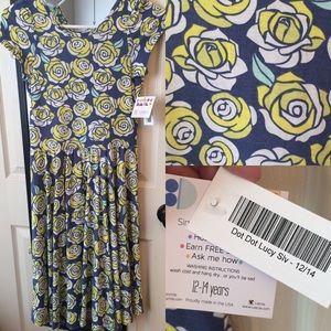PRICE DROP!🌹DISNEY ROSES🌹LLR Lucy Dress