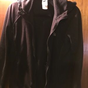 Hooded fleece jacket