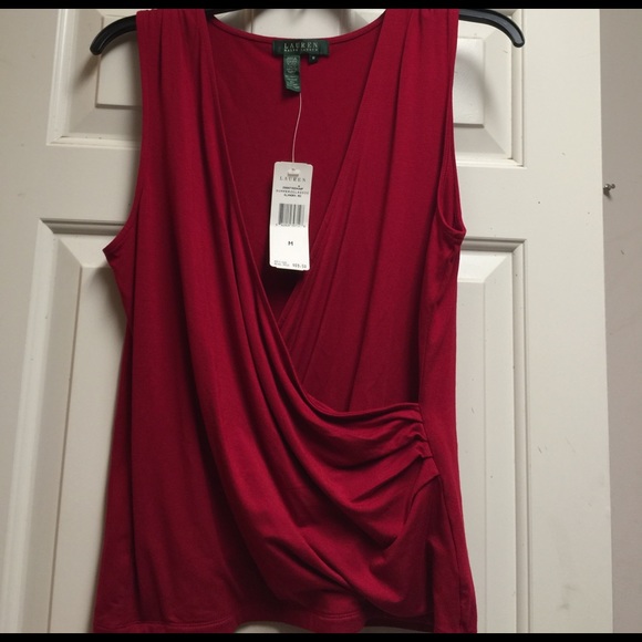 Ralph Lauren red top size M - Picture 1 of 4