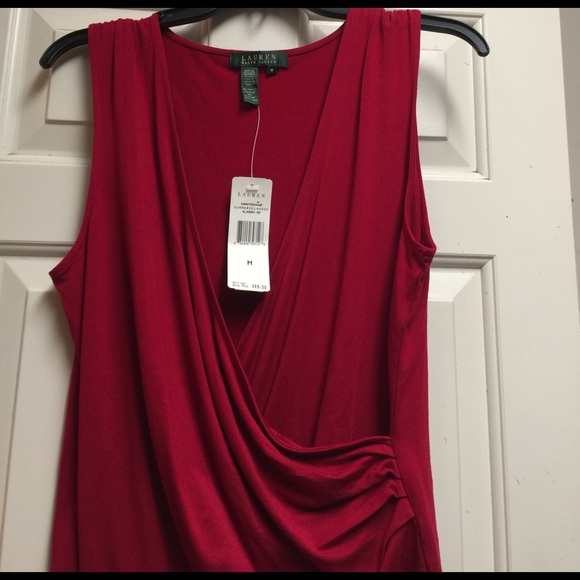Ralph Lauren red top size M - Picture 2 of 4