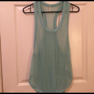 Light blue tank top