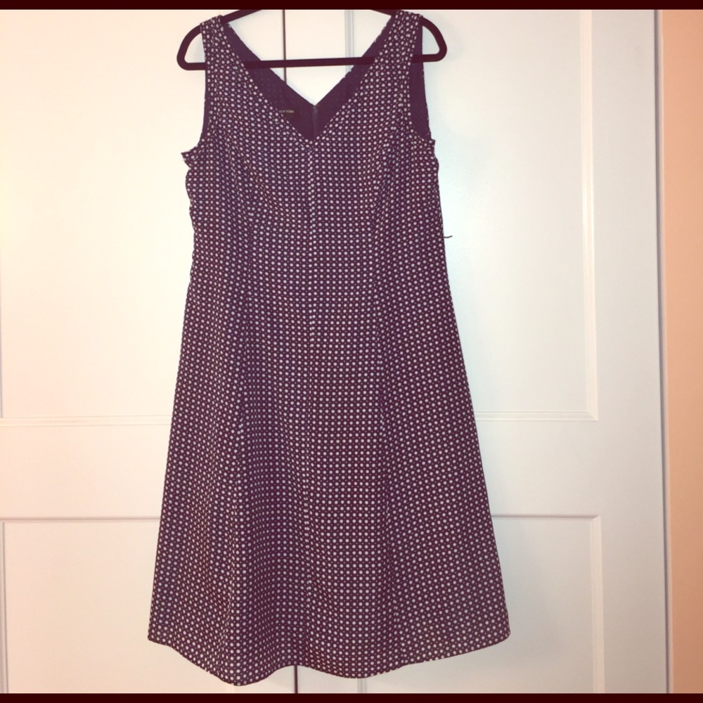 Jones NY poker dot dress