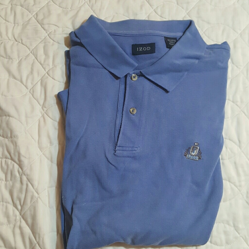 Blue Izod Polo
