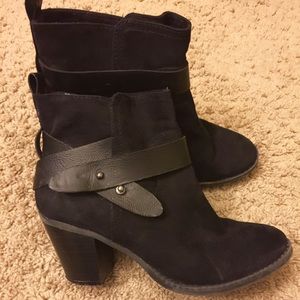 Black Suede Boots