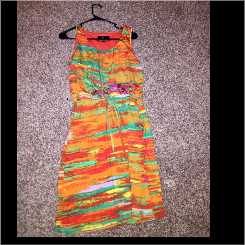 Summer colorful dress