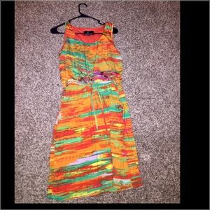 Summer colorful dress