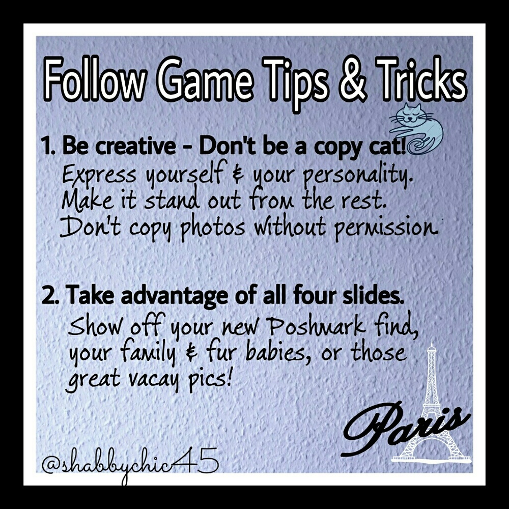 FG Tips & Tricks-PLS tag me on FGs that meet rules - Picture 2 of 4