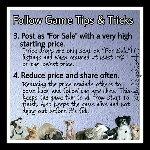 Follow Game Success Tips Accessories - FG Tips & Tricks-PLS tag me on FGs that meet rules Follow Game Success Tips Accessories - FG Tips & Tricks-PLS tag me on FGs that meet rules