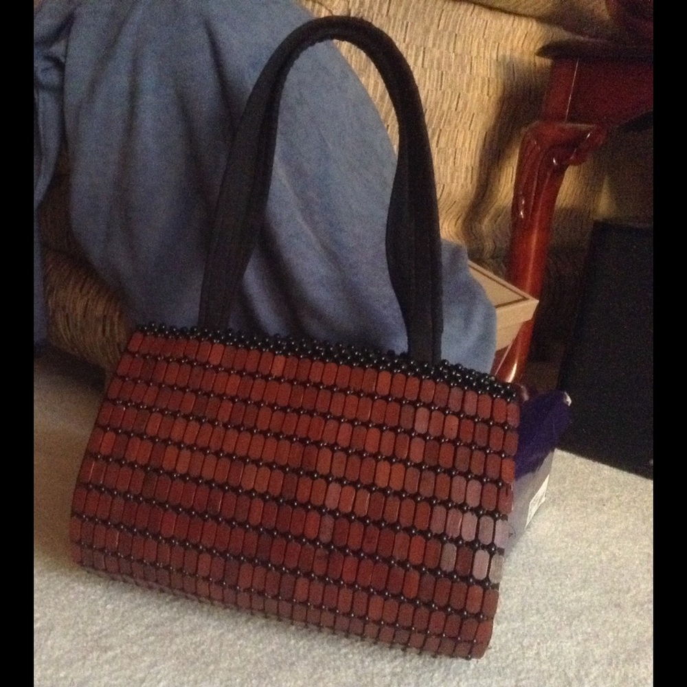 Brown Handcrafted Unique Handbag