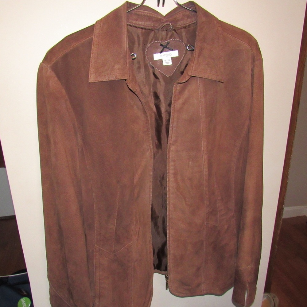 Women's suede jacket