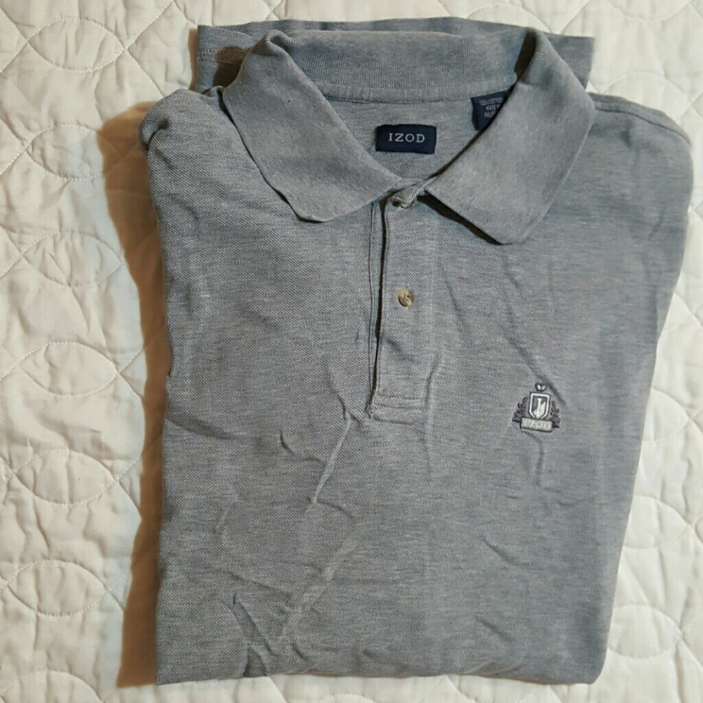Great Grey Izod Polo