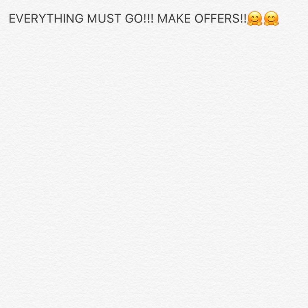 Make offers!!!