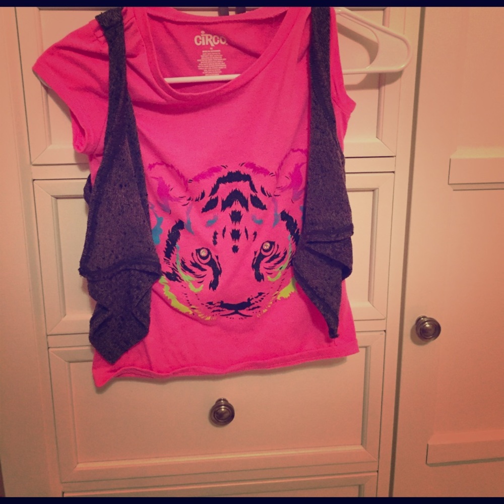 Girls fierce tiger shirt!!!