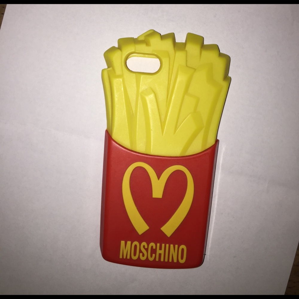Authentic Moschino French fry iPhone 5 case