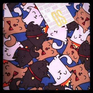 LuLaRoe puppy or dog Leggings! OS