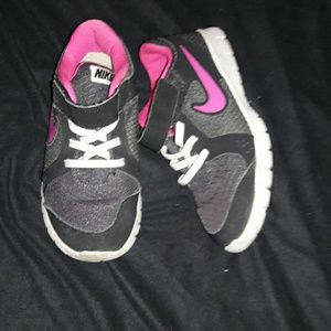 Make offer! Girls pink and black Nikes