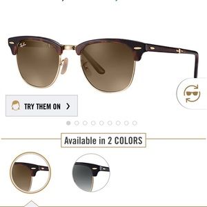 Ray Ban Club Master folding edition