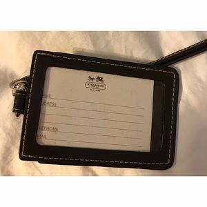 Coach lanyard