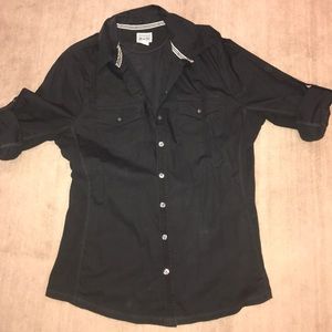 Converse military style button up shirt
