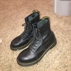 Black Doc Marten Boots