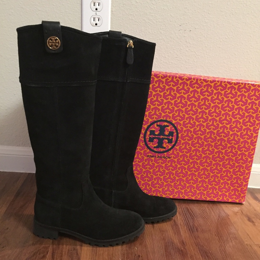 Tory suede boots