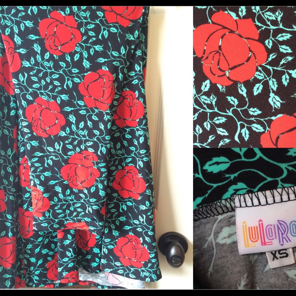 🌹Gorgeous Maxi skirt w/Roses  (LuLaRoe)