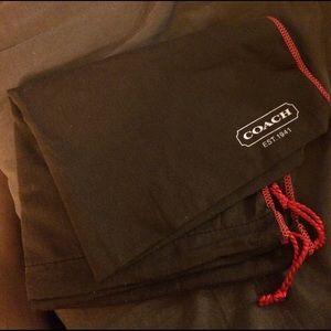 Coach dust bag