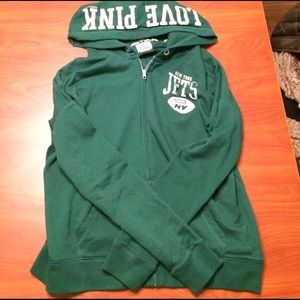 Victoria secret New York jets hoodie (S)