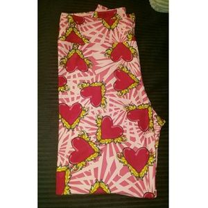 Lularoe TC Valentine's Leggings