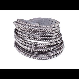 Austrian Crystal wrap bracelet