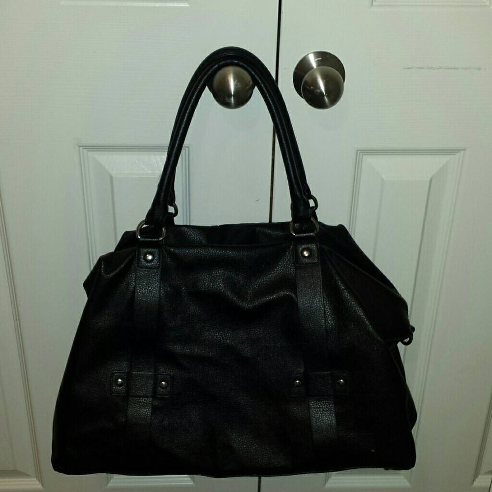 H&M black BIG BLACK PURSE